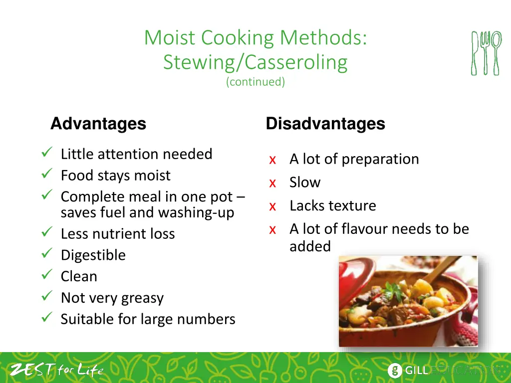 moist cooking methods stewing casseroling 1