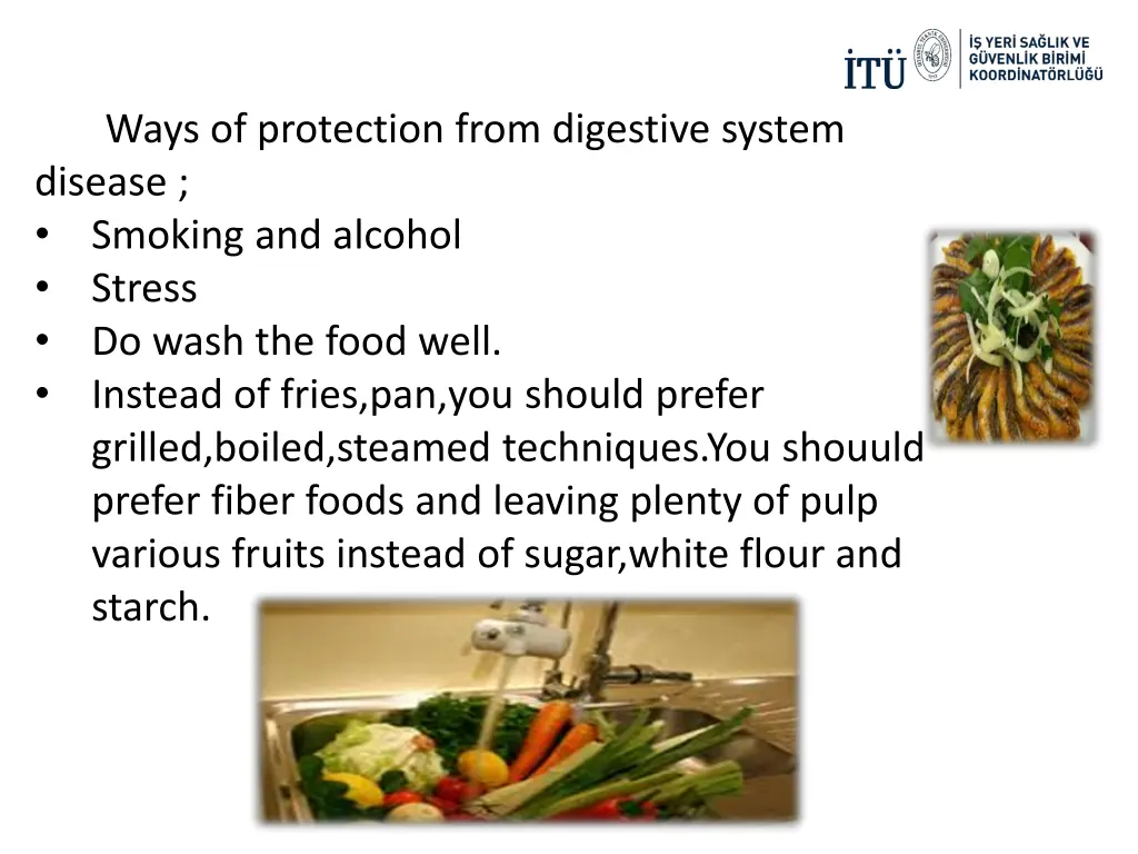 ways of protection from digestive system disease