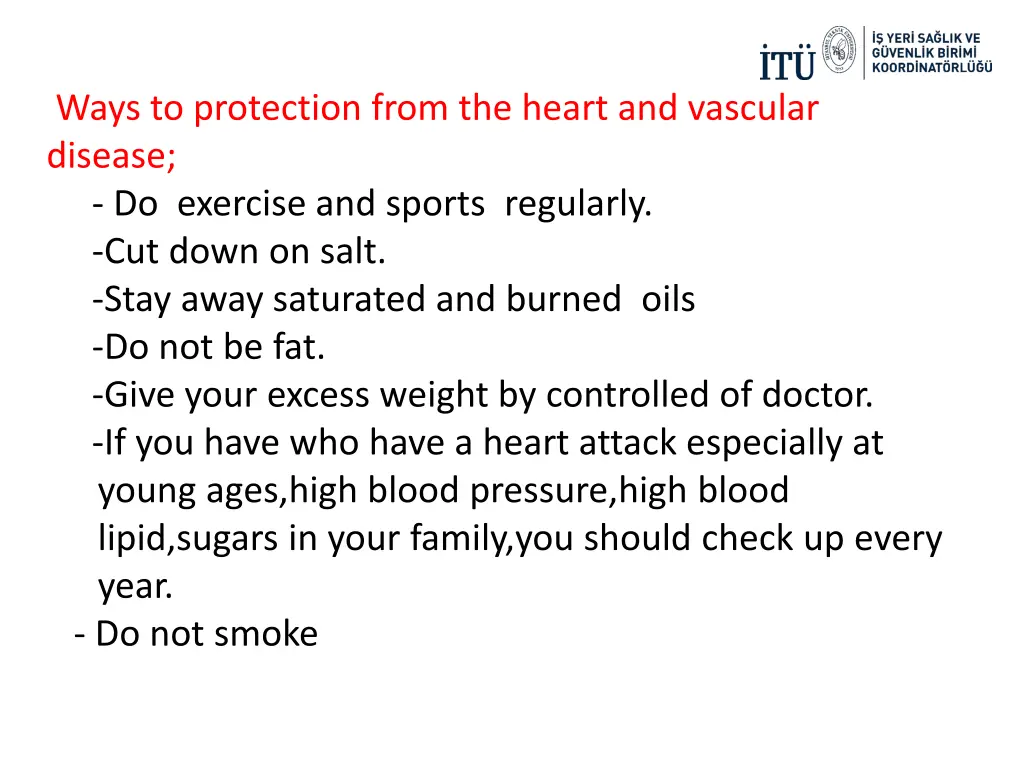 ways to protection from the heart and vascular