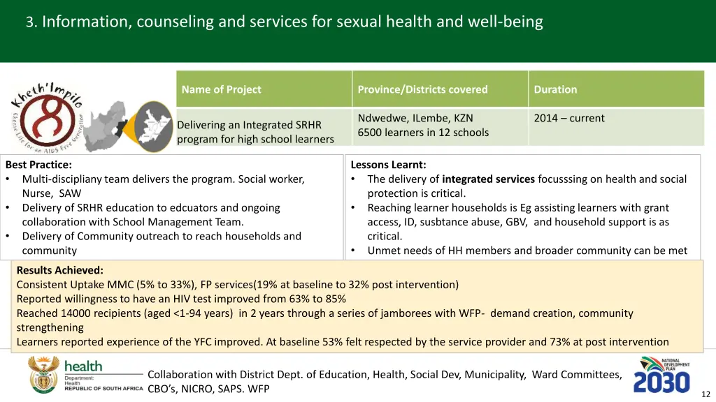 3 information counseling and services for sexual