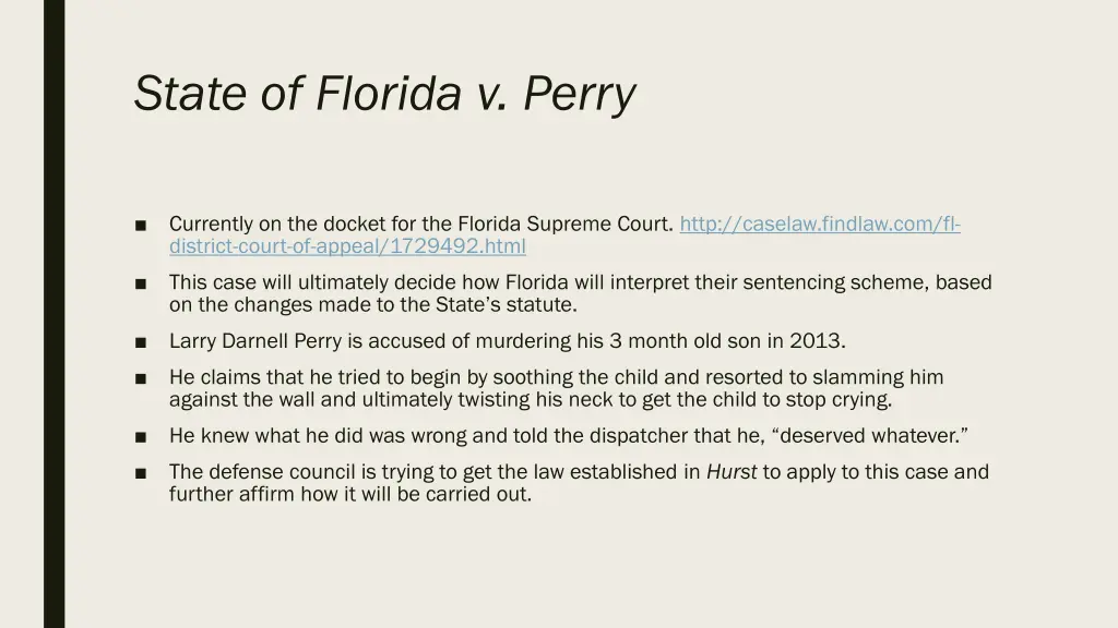 state of florida v perry