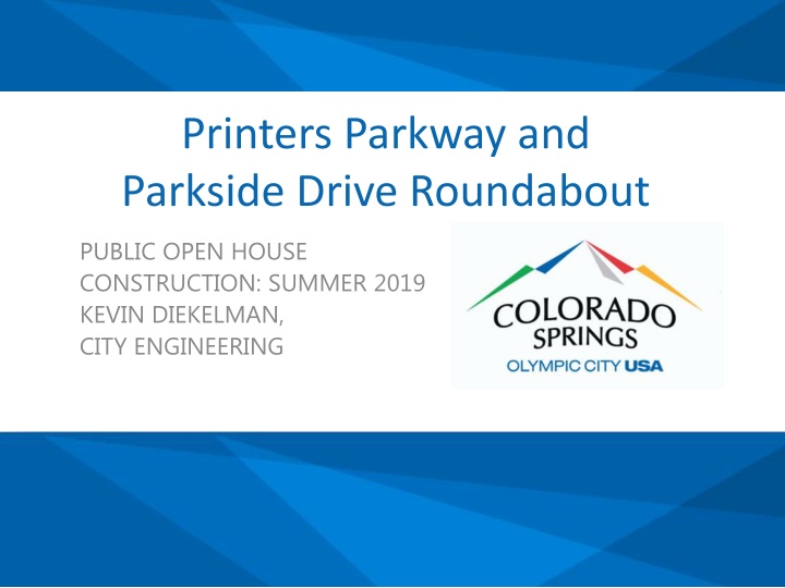 printers parkway and parkside drive roundabout