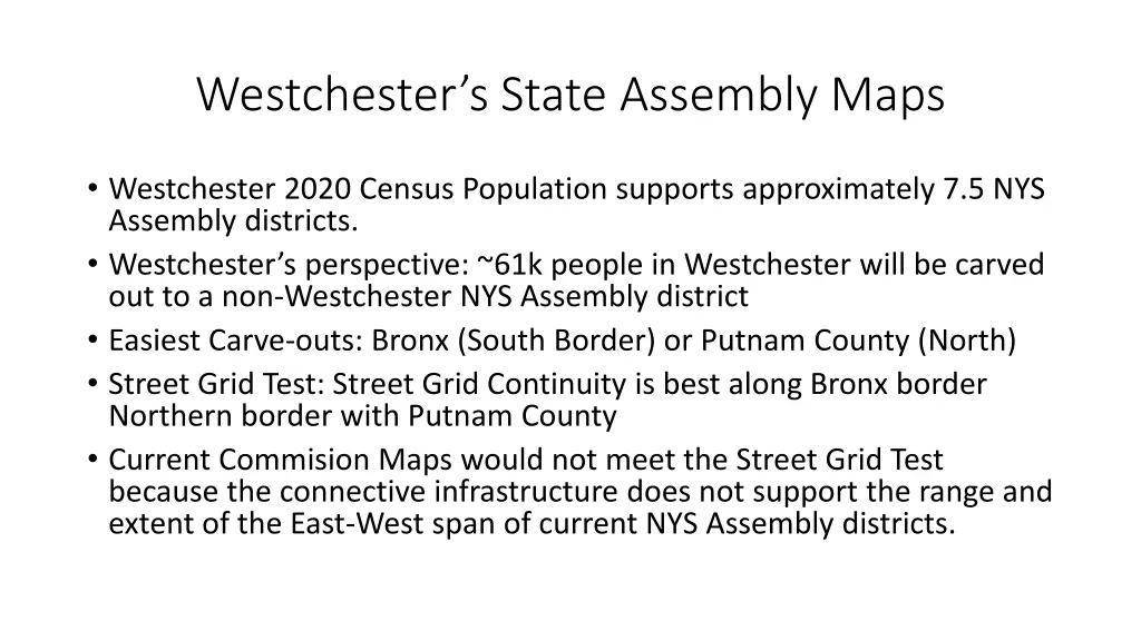 westchester s state assembly maps