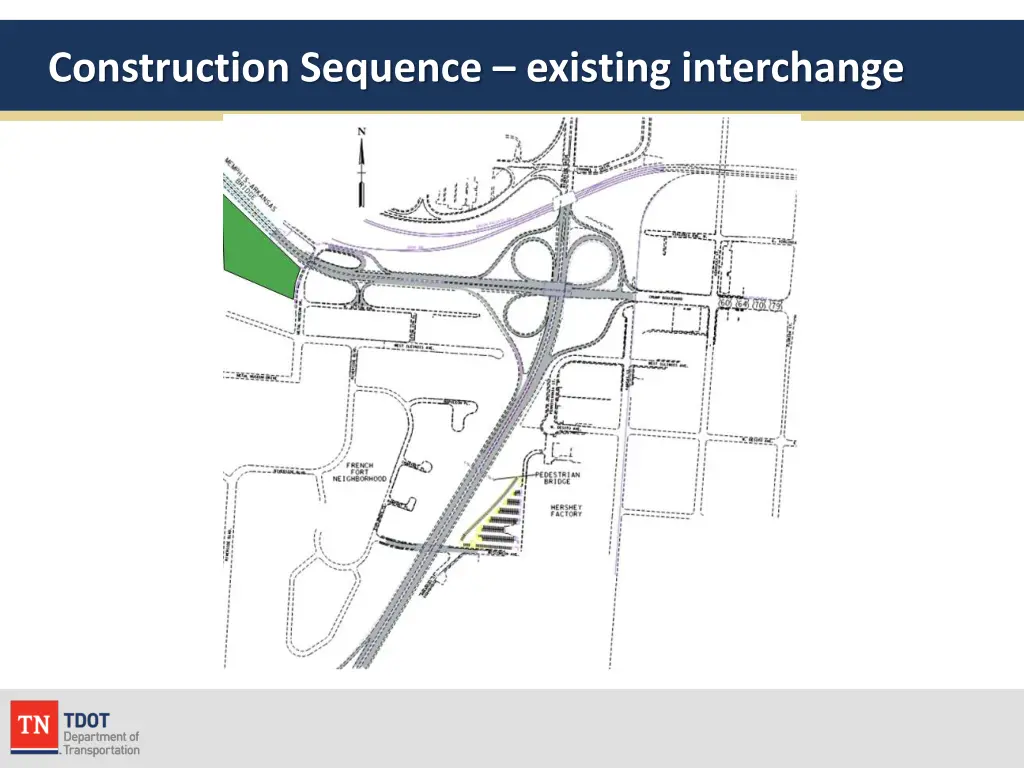 construction sequence existing interchange