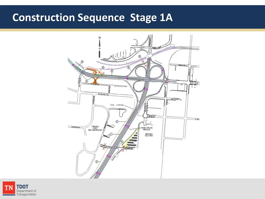 construction sequence stage 1a 1