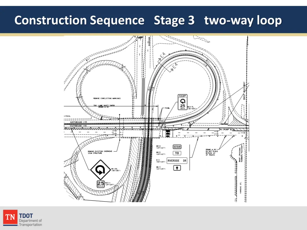 construction sequence stage 3 two way loop