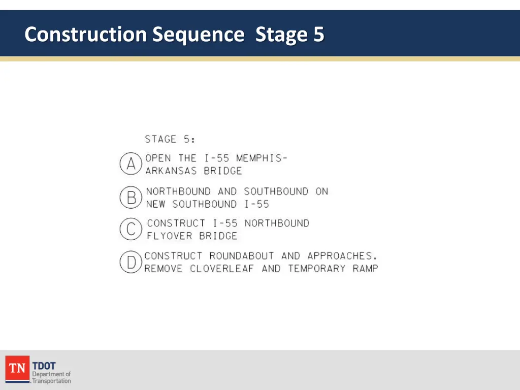 construction sequence stage 5