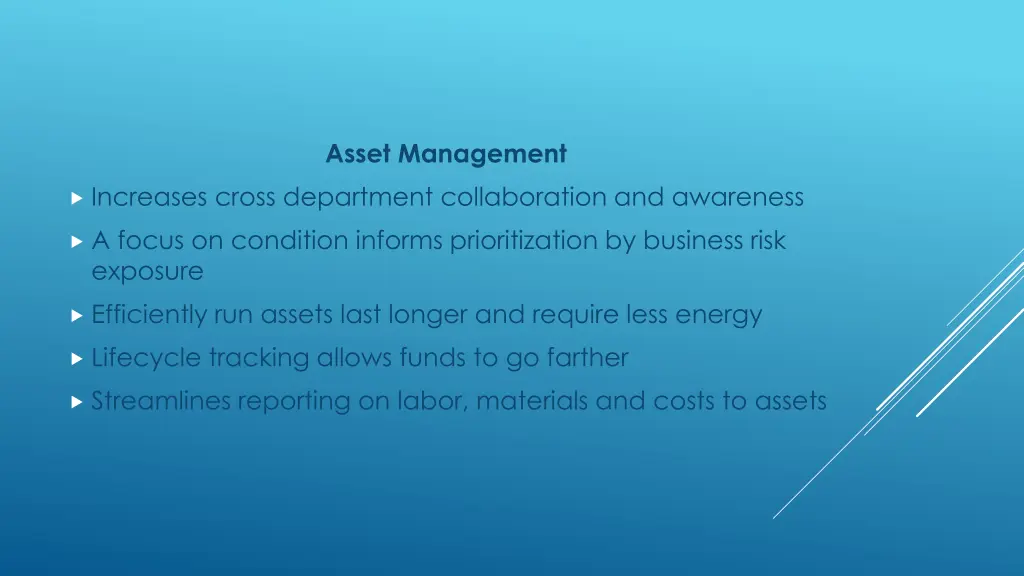 asset management