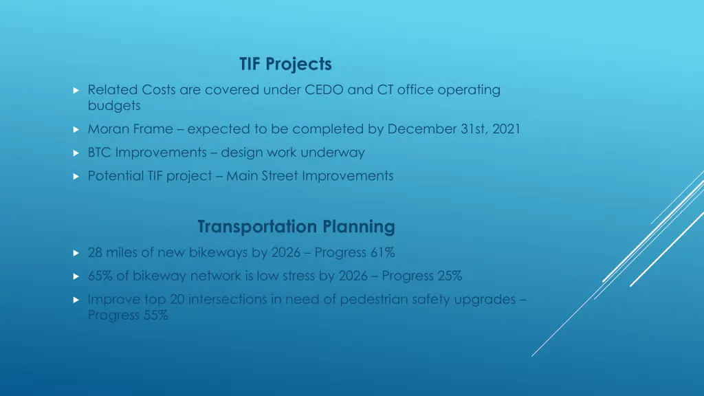 tif projects