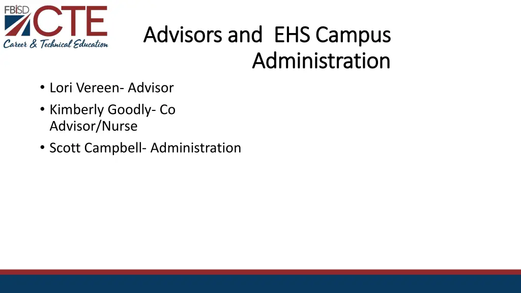 advisors and ehs campus advisors and ehs campus