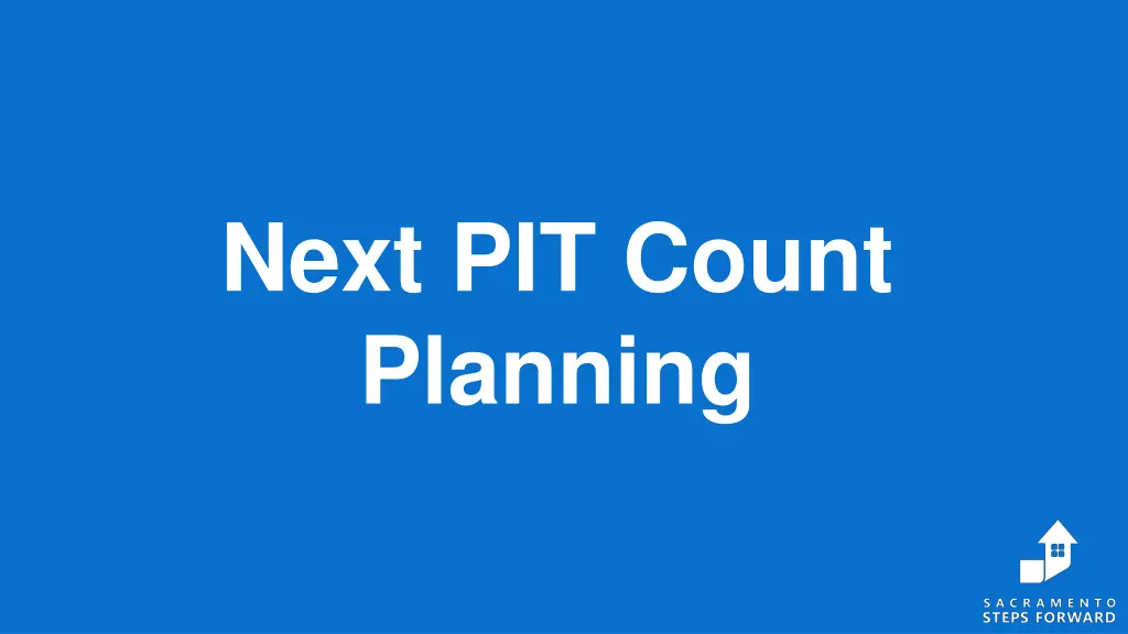 next pit count planning