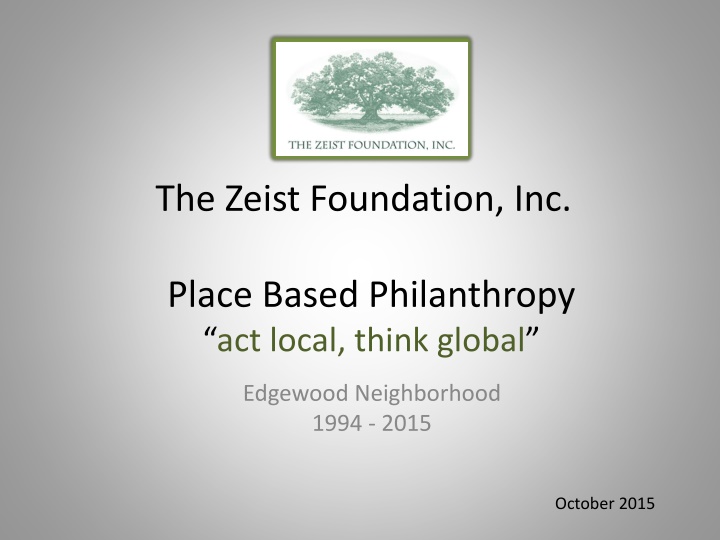 the zeist foundation inc