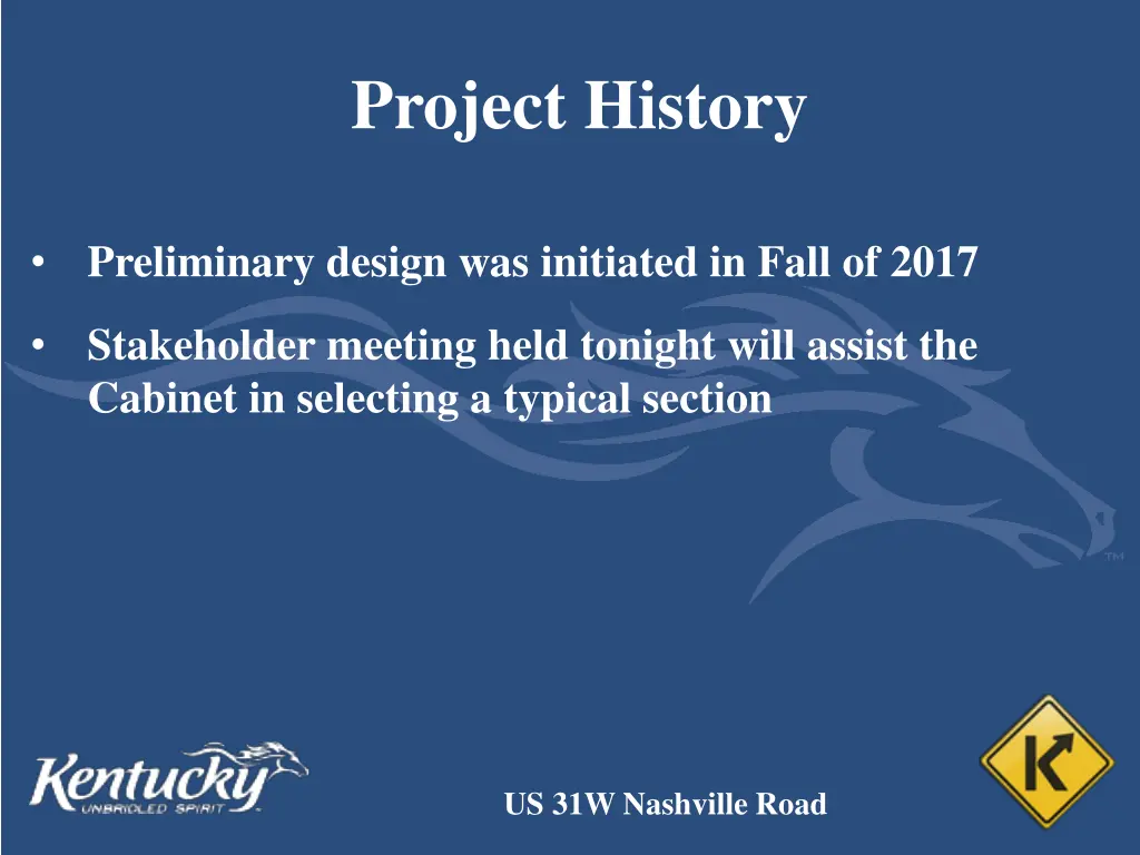 project history