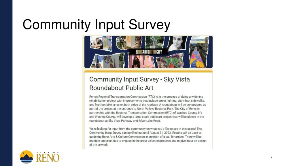 community input survey