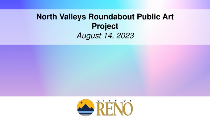 north valleys roundabout public art project