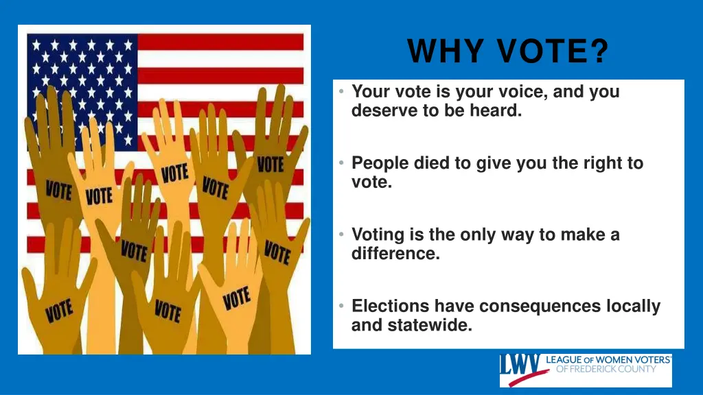 why vote