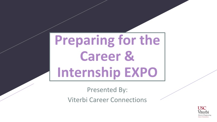 preparing for the career internship expo