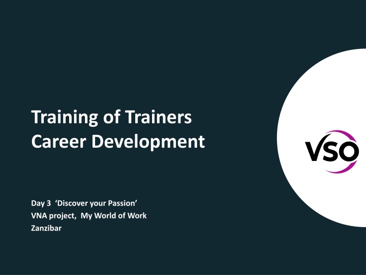 training of trainers career development