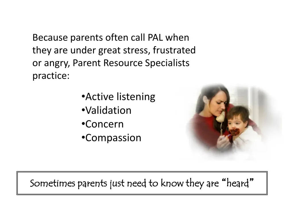 because parents often call pal when they