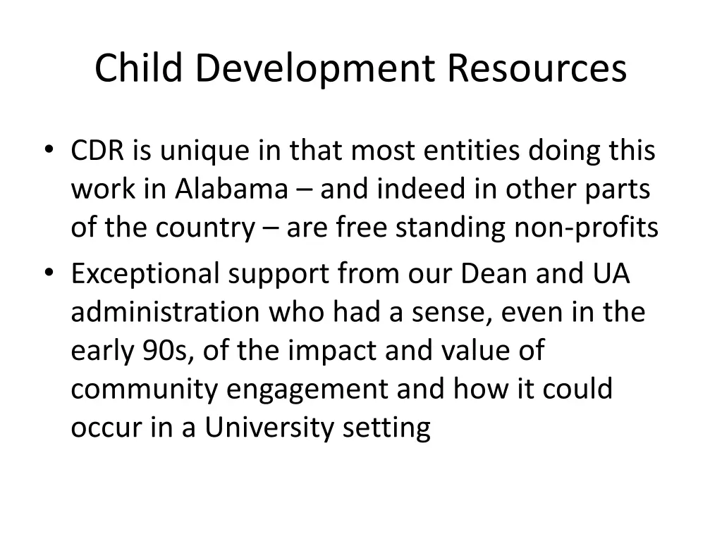 child development resources