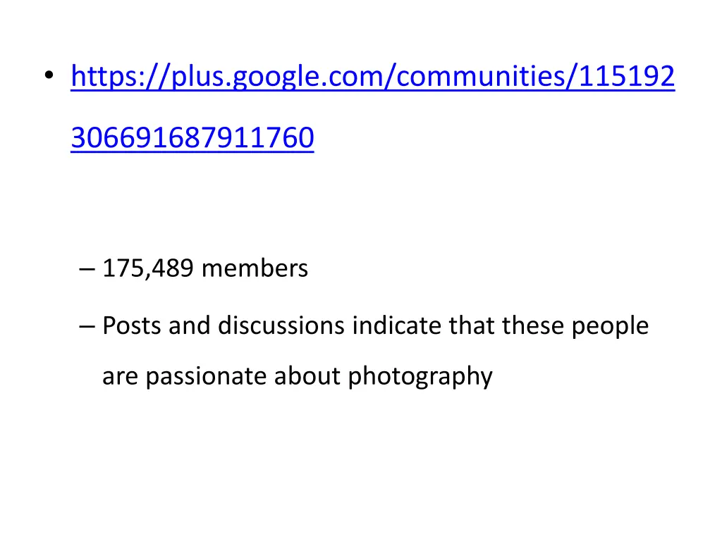 https plus google com communities 115192