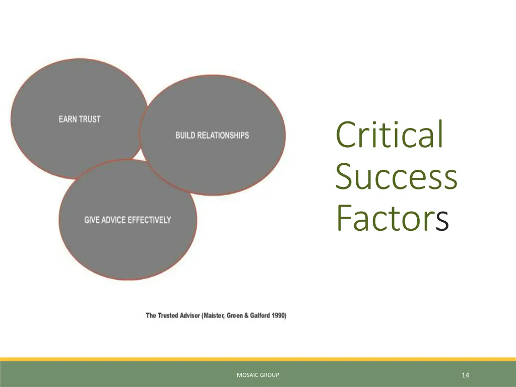 critical success factors