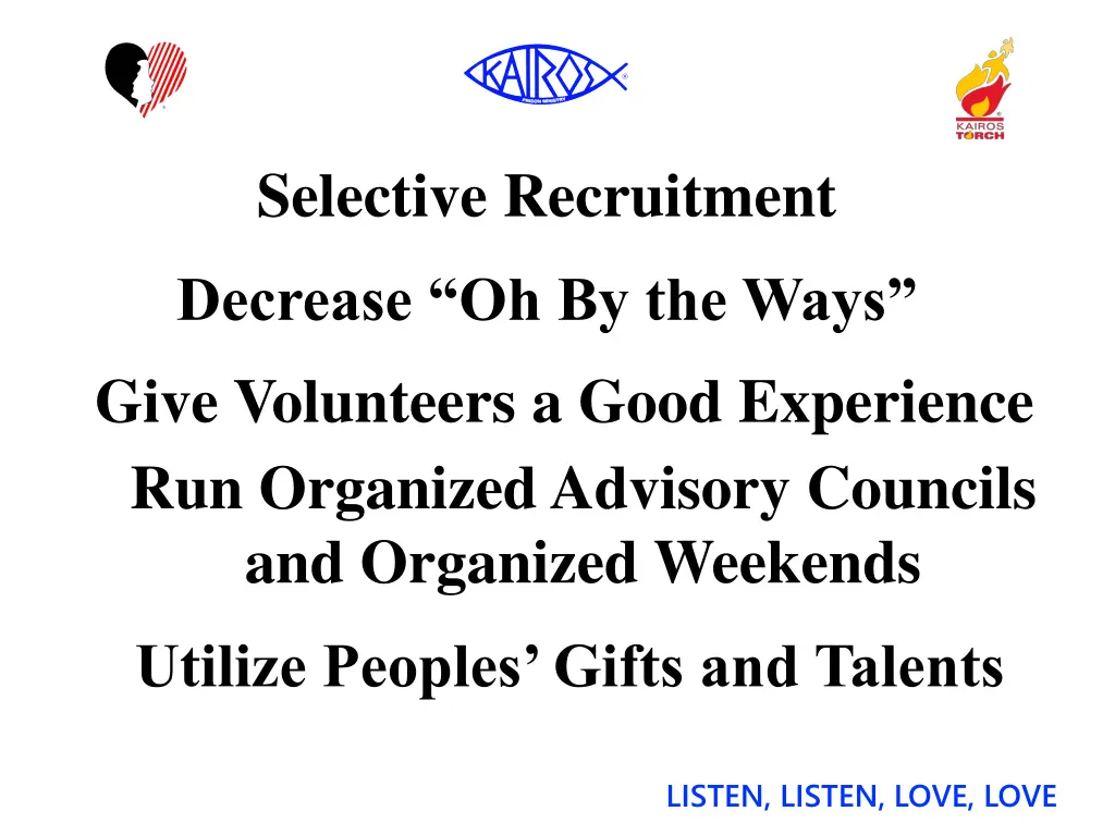 selective recruitment