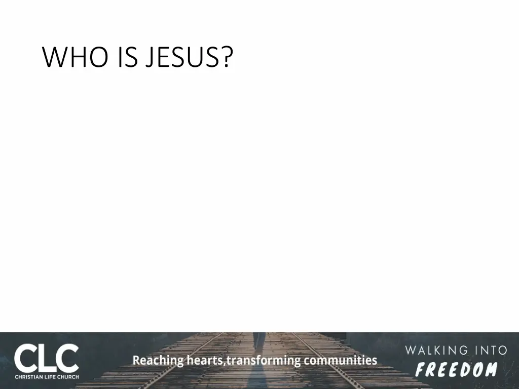 who is jesus 1