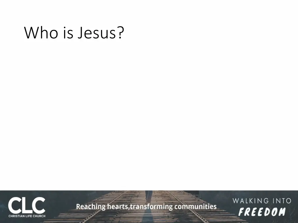 who is jesus