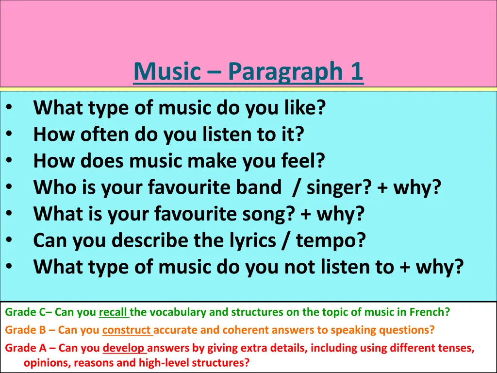 music paragraph 1