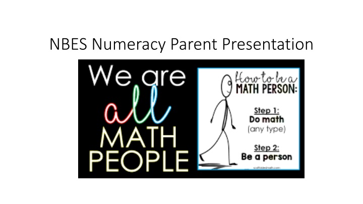 nbes numeracy parent presentation