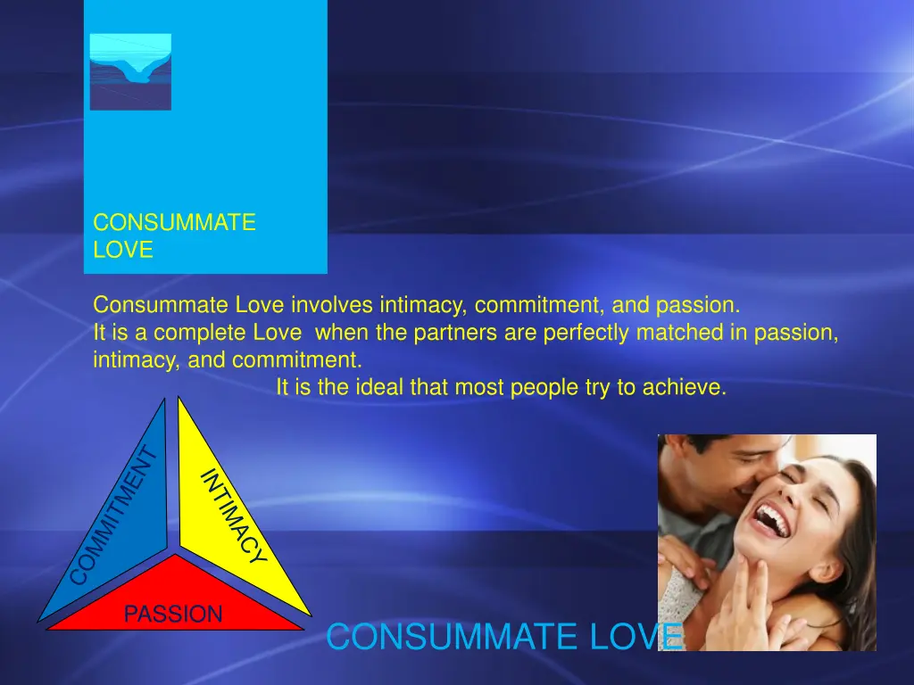 consummate love