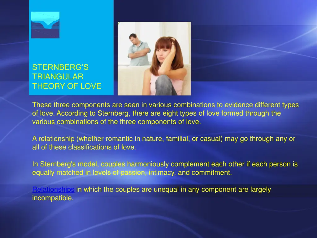 sternberg s triangular theory of love 1