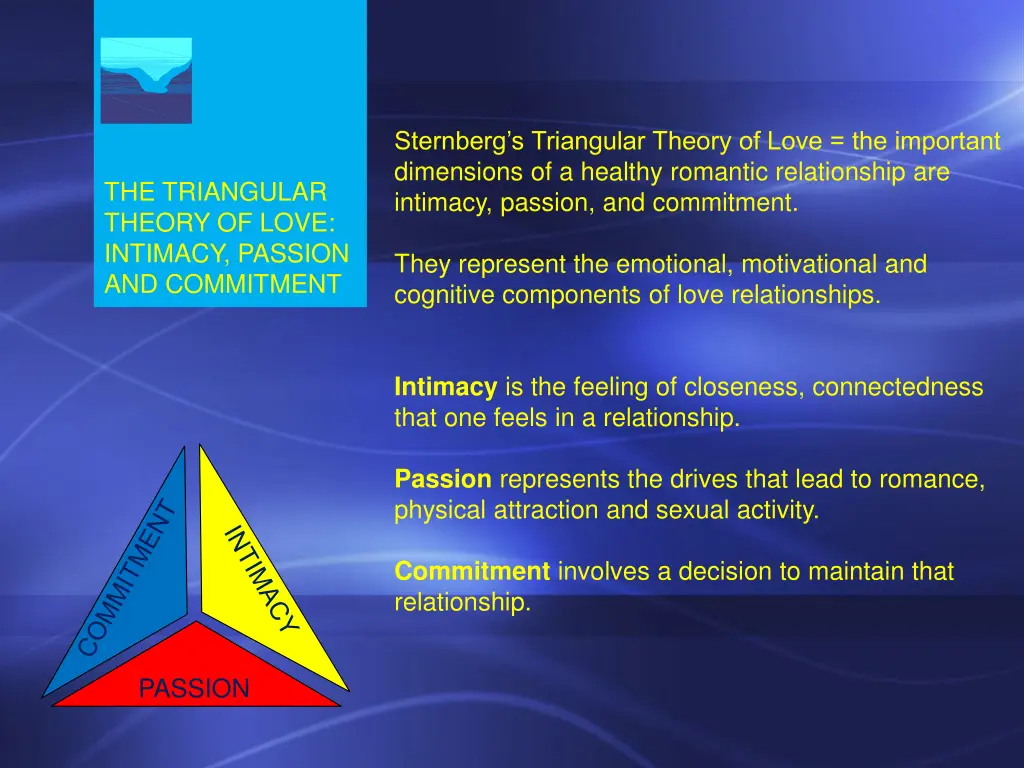 sternberg s triangular theory of love