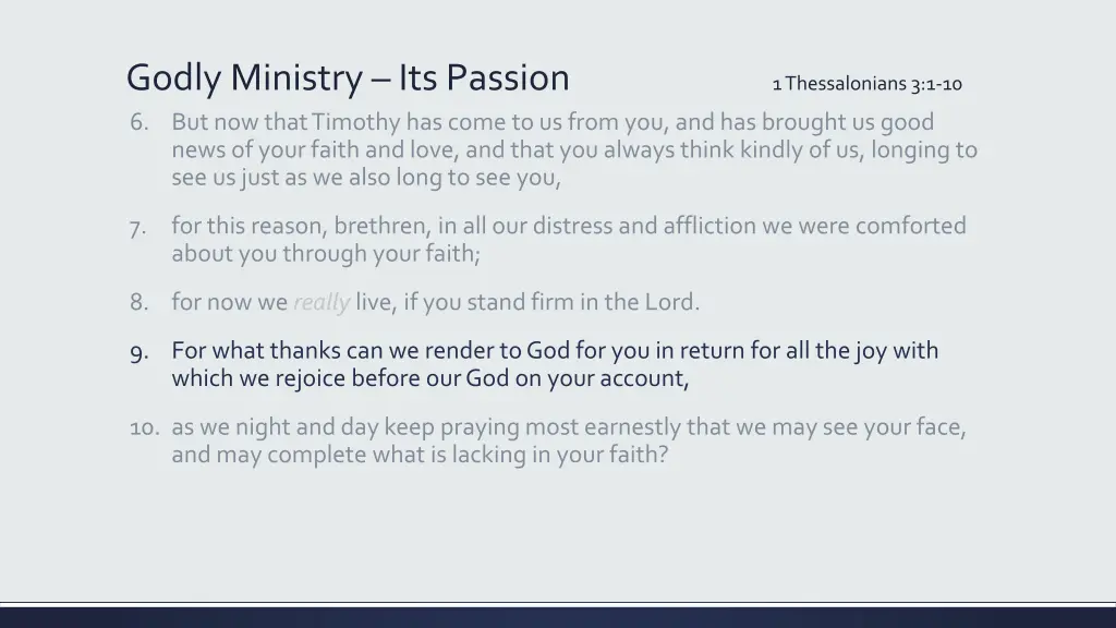 godly ministry its passion 6 but now that timothy 4