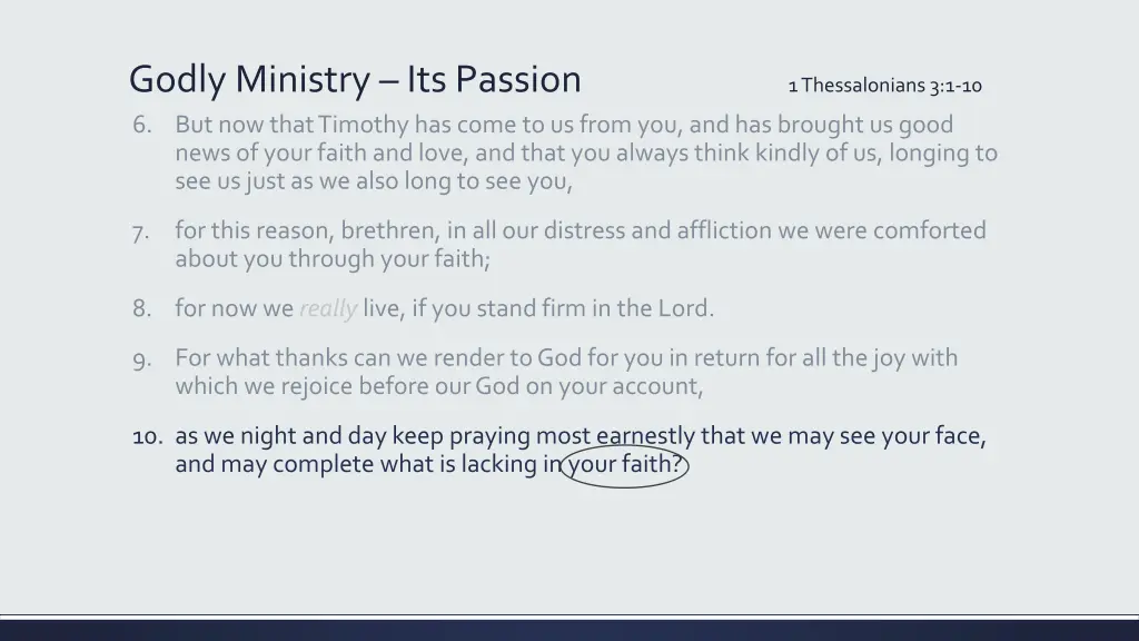 godly ministry its passion 6 but now that timothy 5