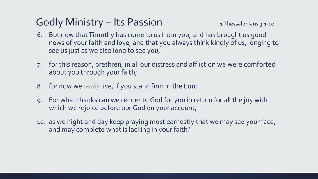 godly ministry its passion 6 but now that timothy