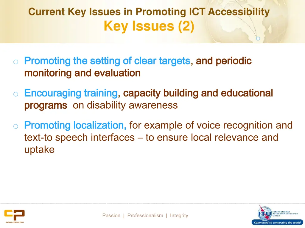 current key issues in promoting ict accessibility 1