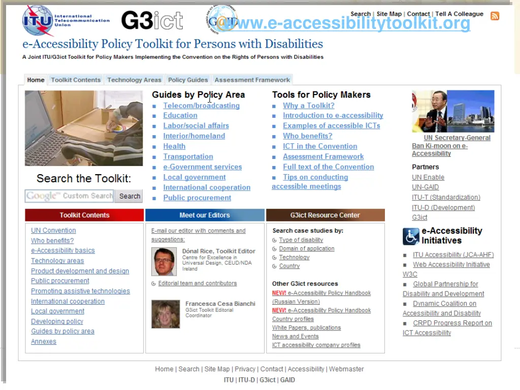 www e accessibilitytoolkit org