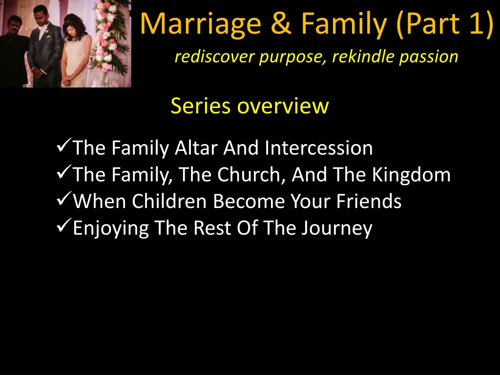 marriage family part 1 rediscover purpose 2