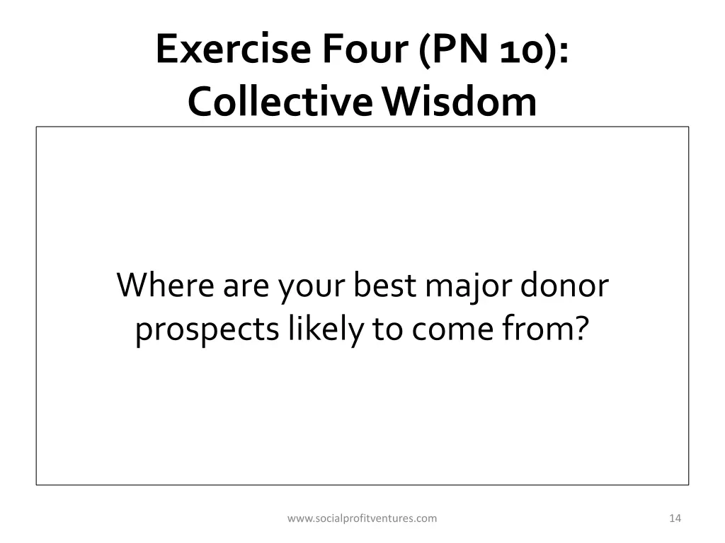 exercise four pn 10 collective wisdom