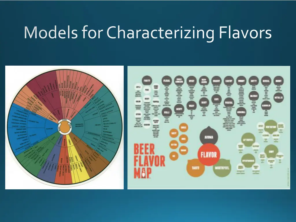 models for characterizing flavors