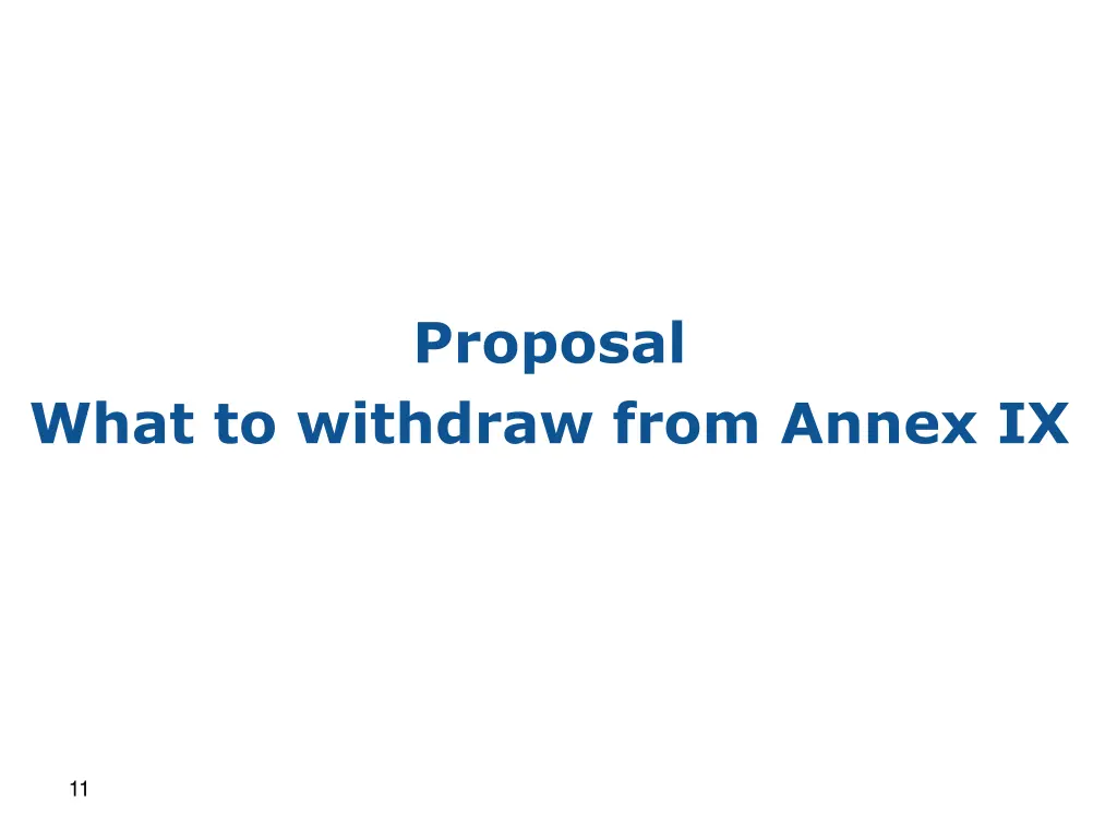 proposal