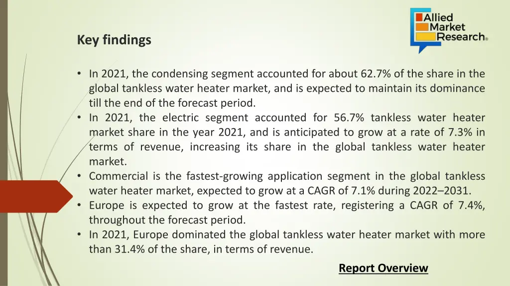 key findings