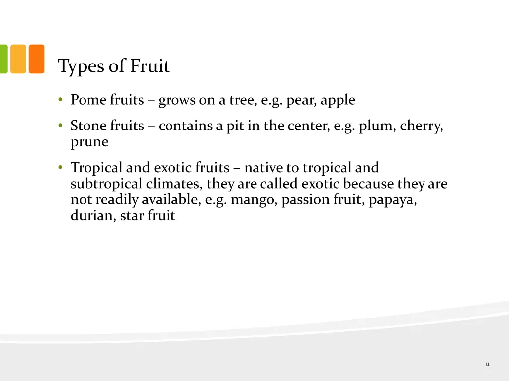 types of fruit 3