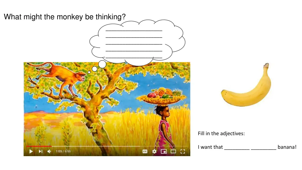 what might the monkey be thinking