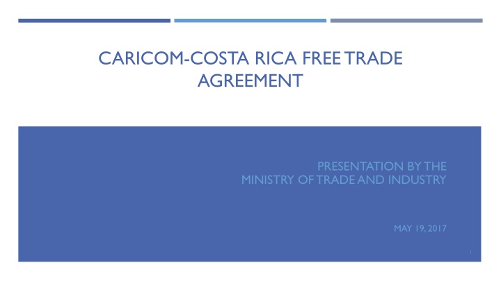 caricom costa rica free trade agreement