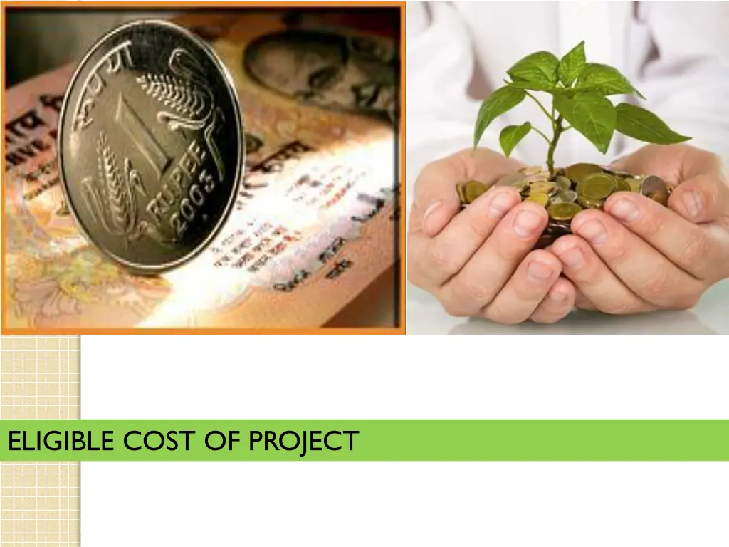 eligible cost of project