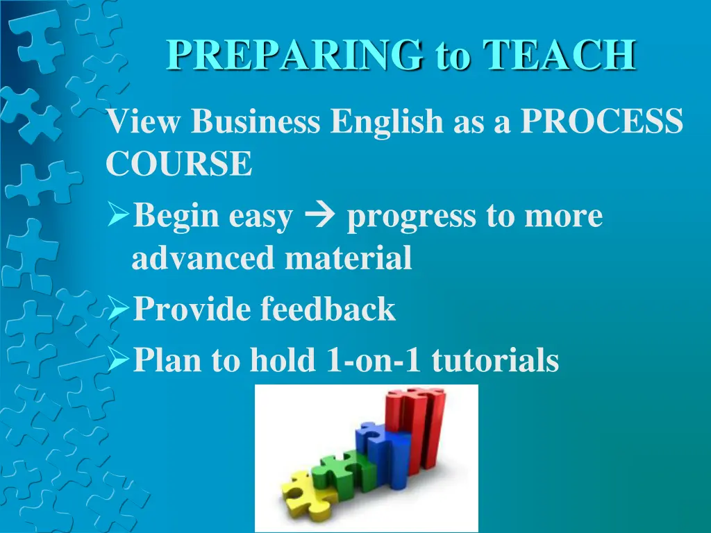 preparing to teach