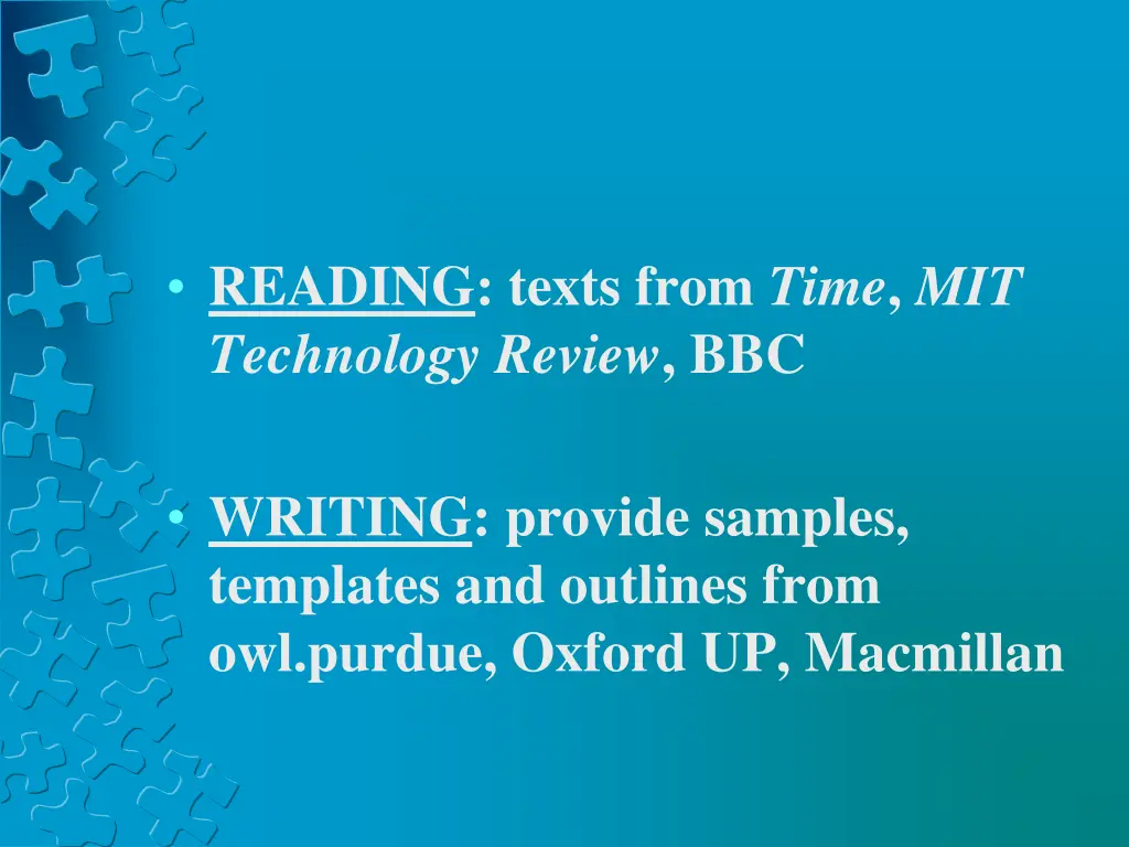 reading texts from time mit technology review bbc